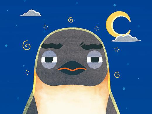 叫叫閱讀繪本《企鵝爸爸》部分~（個(gè)人主頁(yè)-ZNTYxNTAyNzI=） - 繪本 - 站酷設(shè)計(jì)師Suikako原創(chuàng)素材 - 站酷ZCOOL