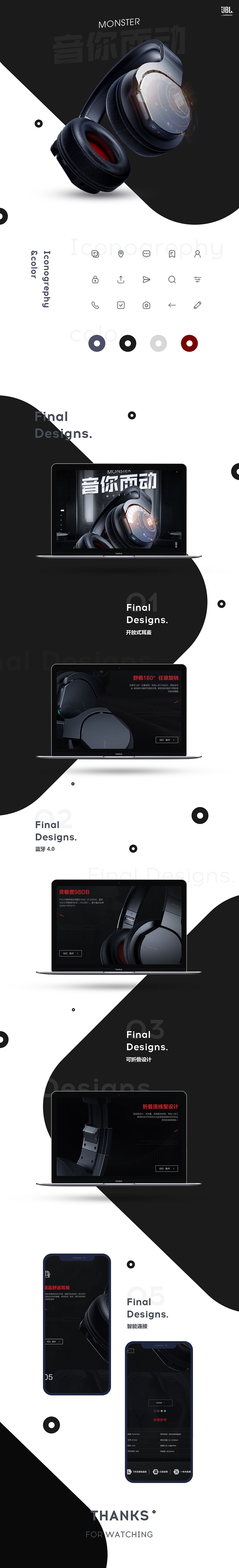 耳机详情页包装（图ZMTQ5NDg1ODA0） - 包装 - 站酷设计师Z720549728原创素材 - 站酷ZCOOL