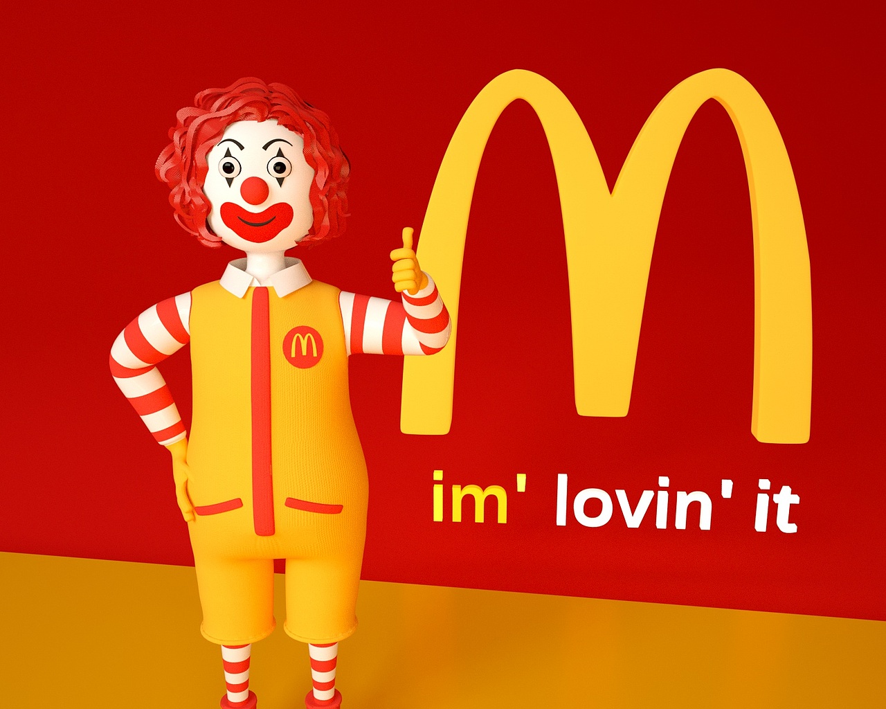 麦当劳巨无霸创意动画