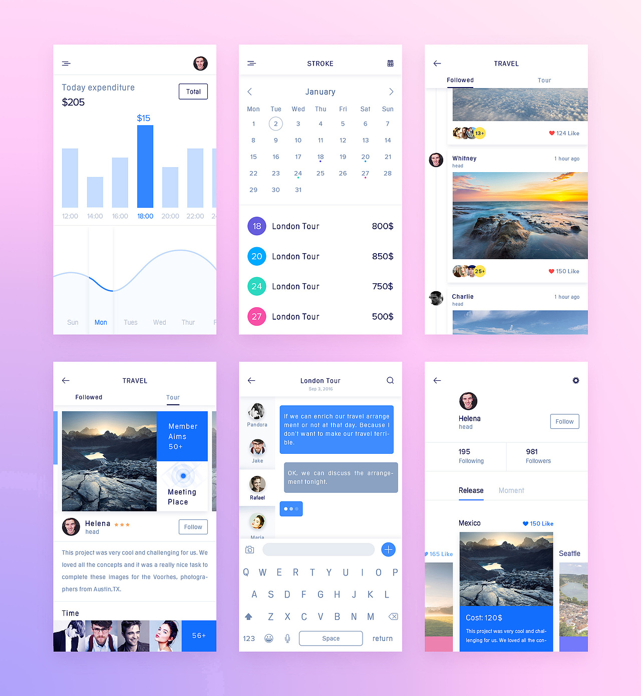 临摹是一种态度-移动UI界面练习（图ZNTc3OTQ3ODQ=） - APP界面 - 站酷设计师宵风原创素材 - 站酷ZCOOL