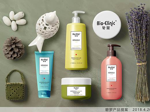 护肤品洗发水沐浴露洗面奶护发素发膜各类日化产品设计