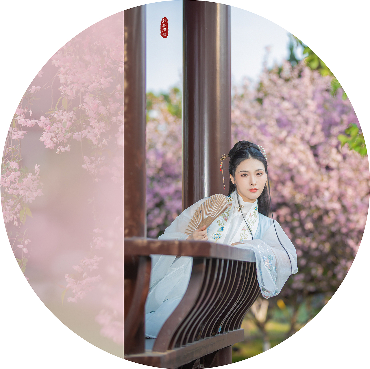 莫愁湖的海棠世界！（图ZMjYzMjQyMjIw） - 人像摄影 - 站酷设计师摄影师小明同学原创素材 - 站酷ZCOOL