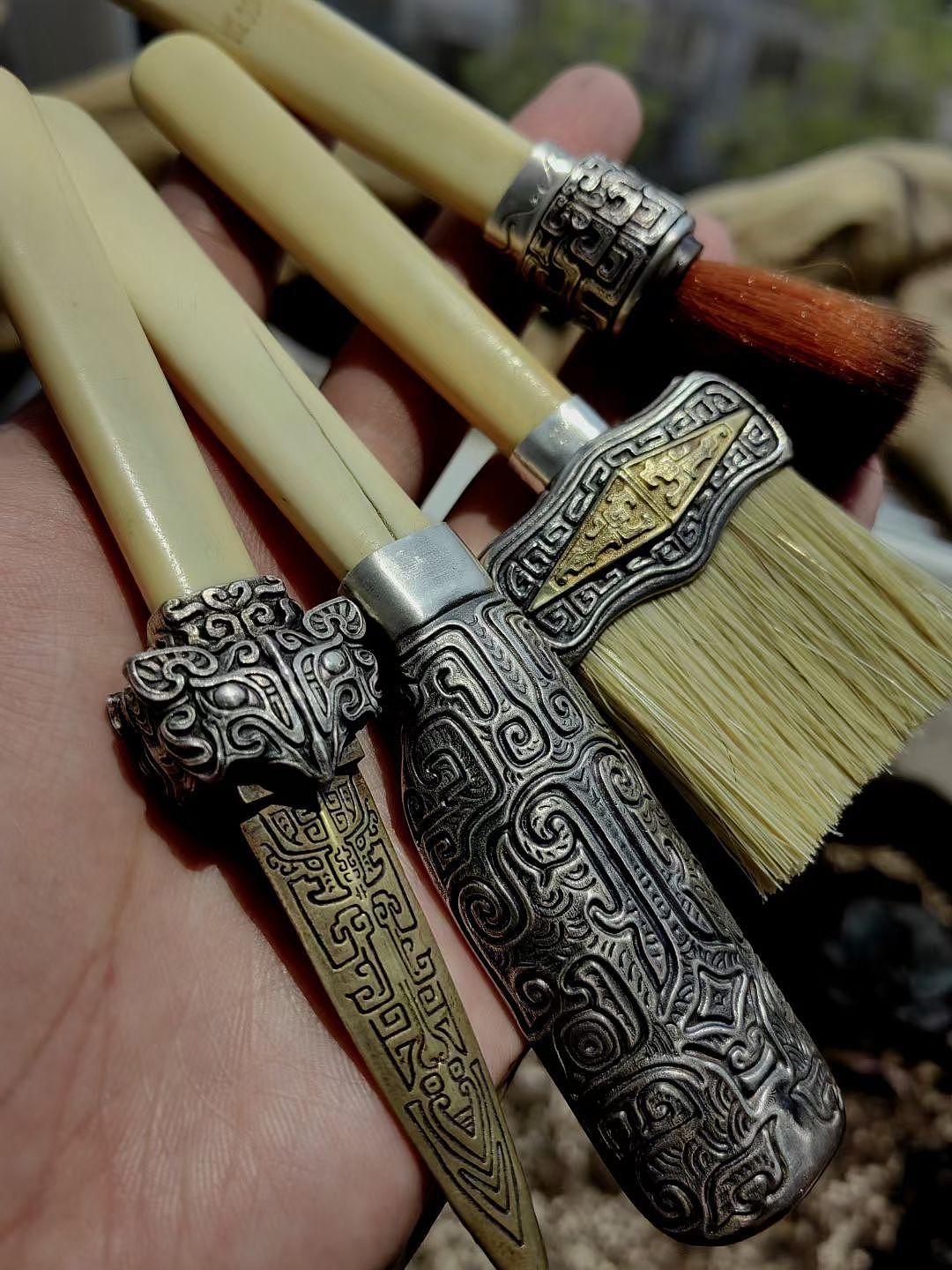 仿古茶具五件套