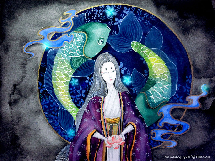 原创作品:锦鲤仙