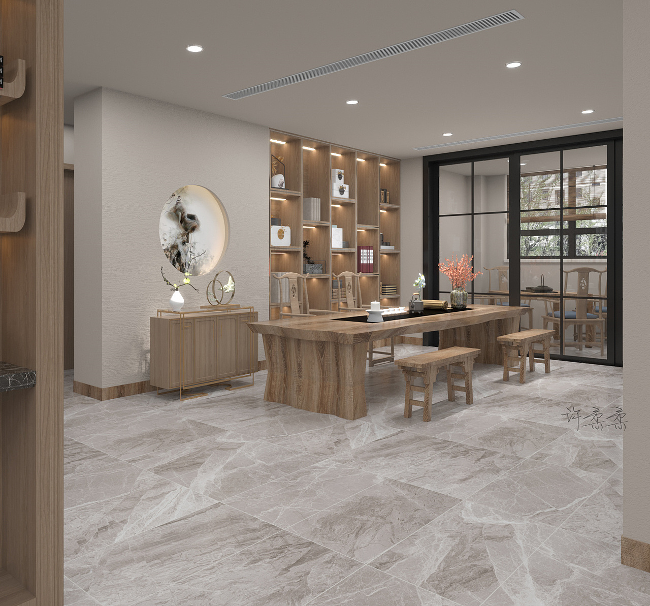 茶社-打造舒适空间