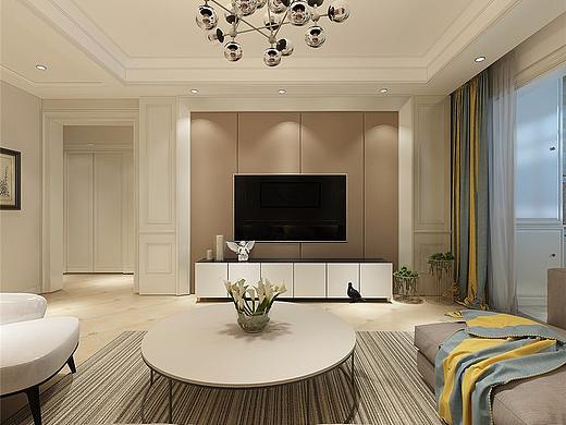 雅居园135平三室两厅混搭装修效果图（个人主页-ZMzUxMDAwNDg=） - 家装设计 - 站酷设计师济南城市人家装修原创素材 - 站酷ZCOOL