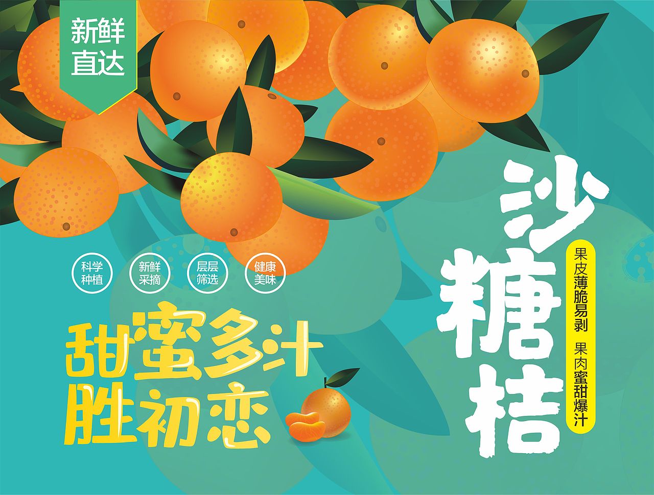 一款砂糖橘包装设计（图ZMjMzNzc2MDQ4） - 包装 - 站酷设计师二爷读春秋原创素材 - 站酷ZCOOL