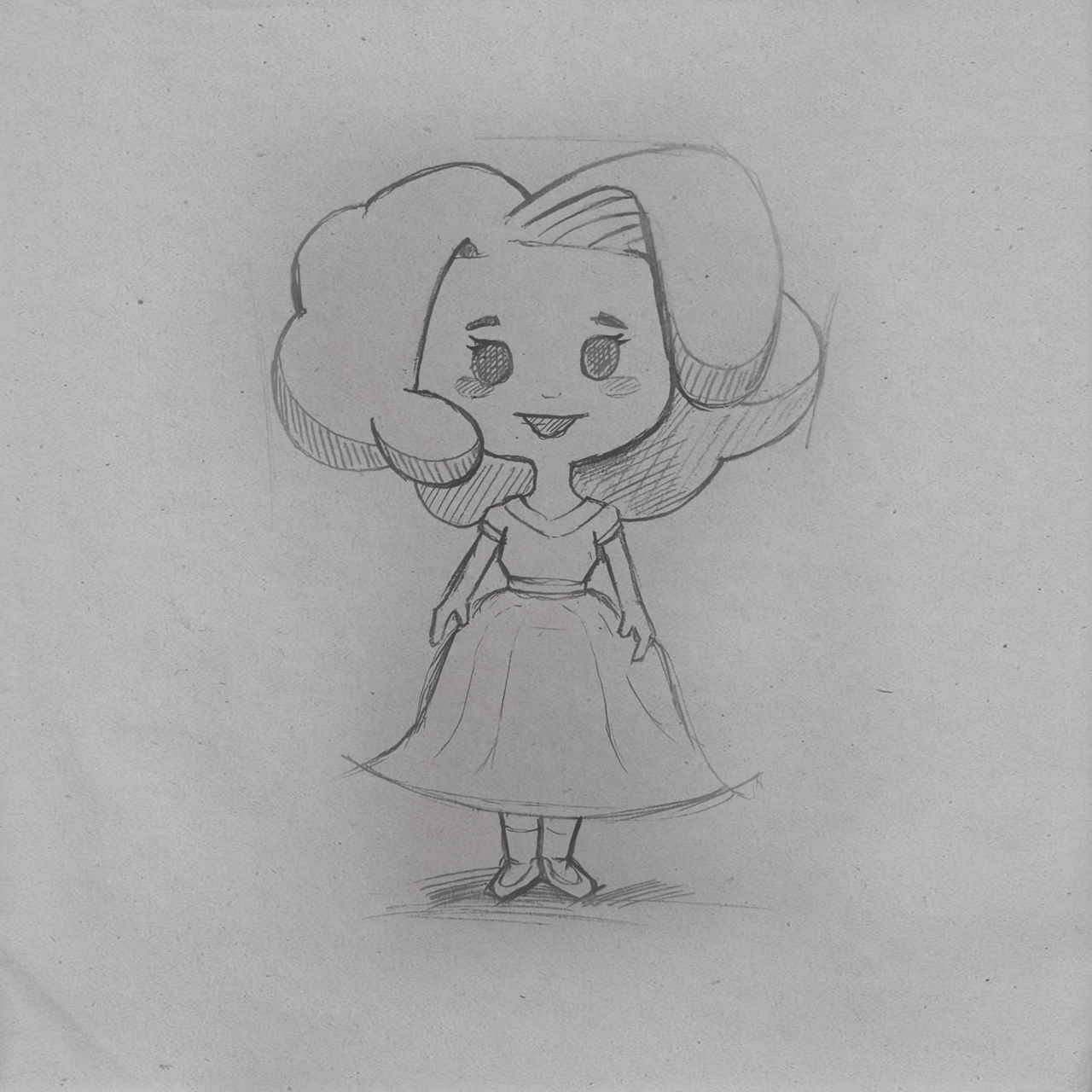 手绘亲子互动平台IP卡通形象