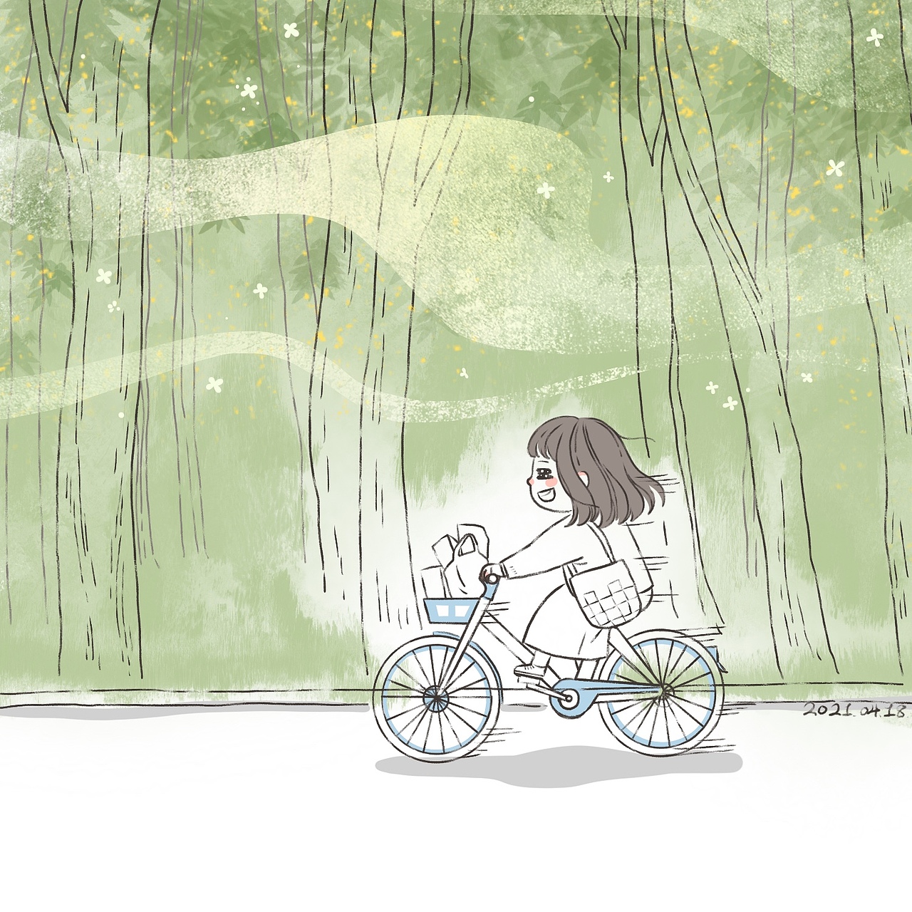 【绘画】这些年给自己画的自画像（图ZMjkwOTcwMzM2） - 创作习作 - 站酷设计师斐momoyan原创素材 - 站酷ZCOOL