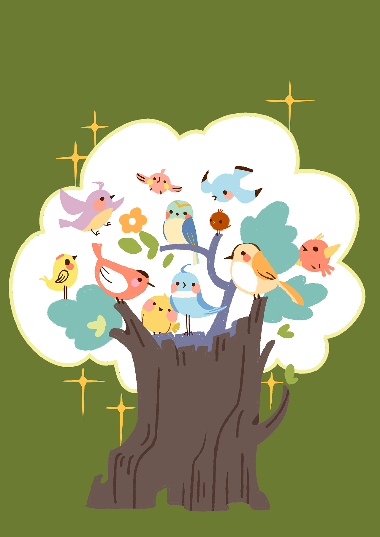 可爱的练习1（图ZMTc5MDM1NTg4） - 儿童插画 - 站酷设计师薪南原创素材 - 站酷ZCOOL