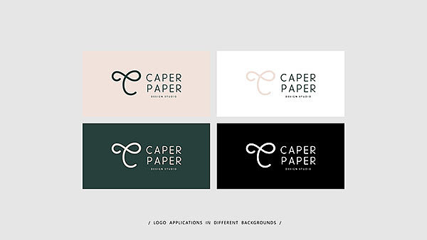 Caper Paper 设计工作室品牌设计