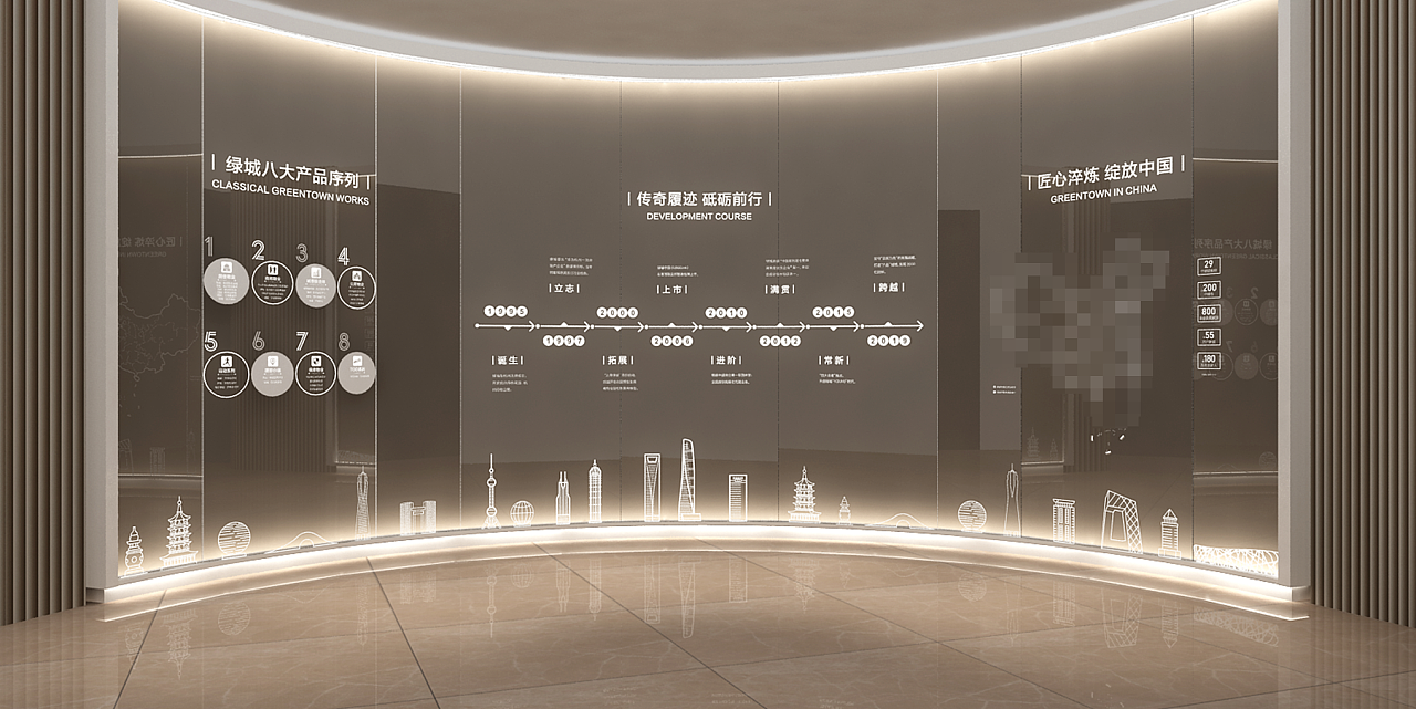 泰州绿城品牌墙