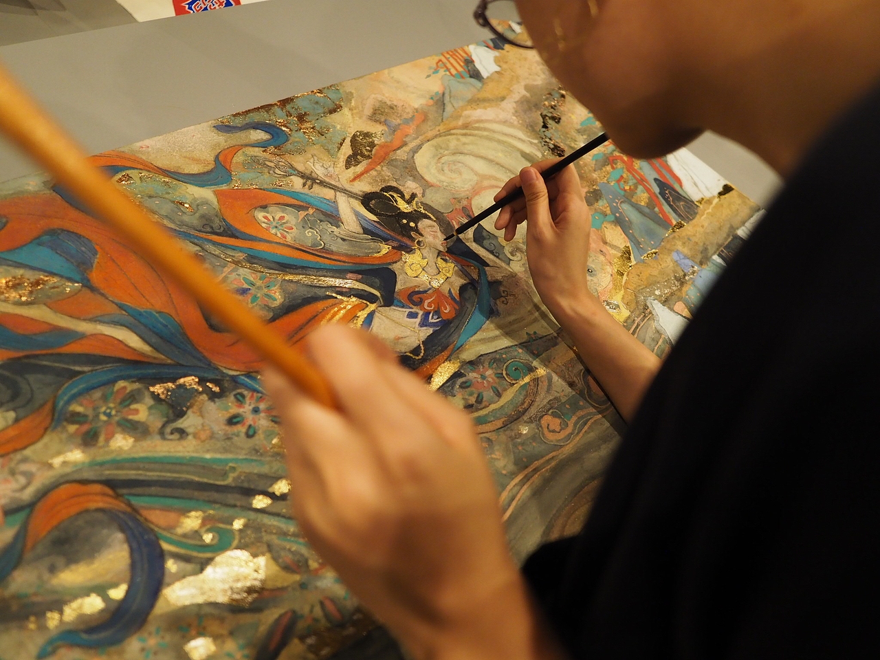 【岩彩】敦煌×王者荣耀×莲羊——杨玉环