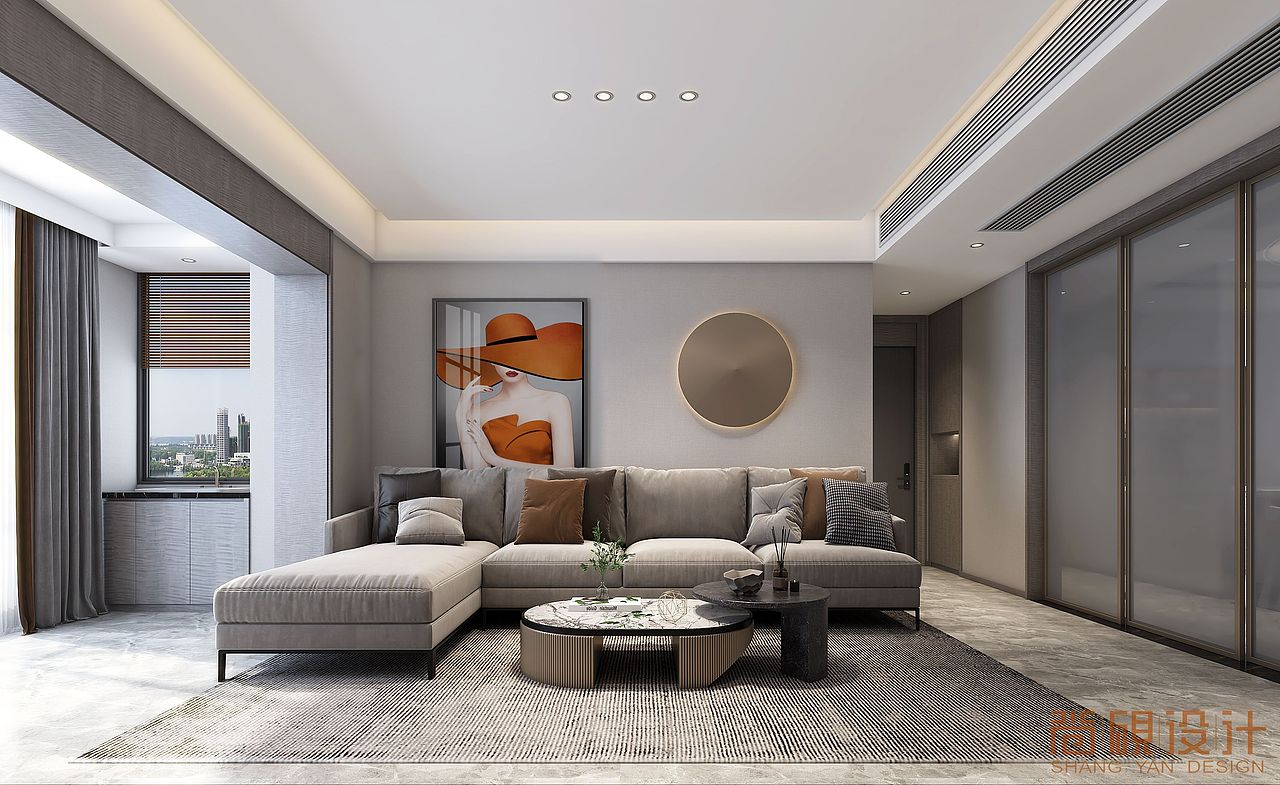 现代四居室（图ZMjUxNTAxOTky） - 家装设计 - 站酷设计师Z57817831原创素材 - 站酷ZCOOL