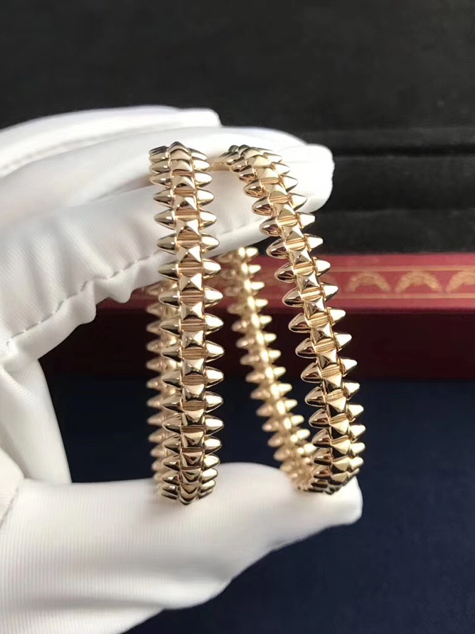 千与千寻珠宝定制2019新款卡地亚双面魅力手镯