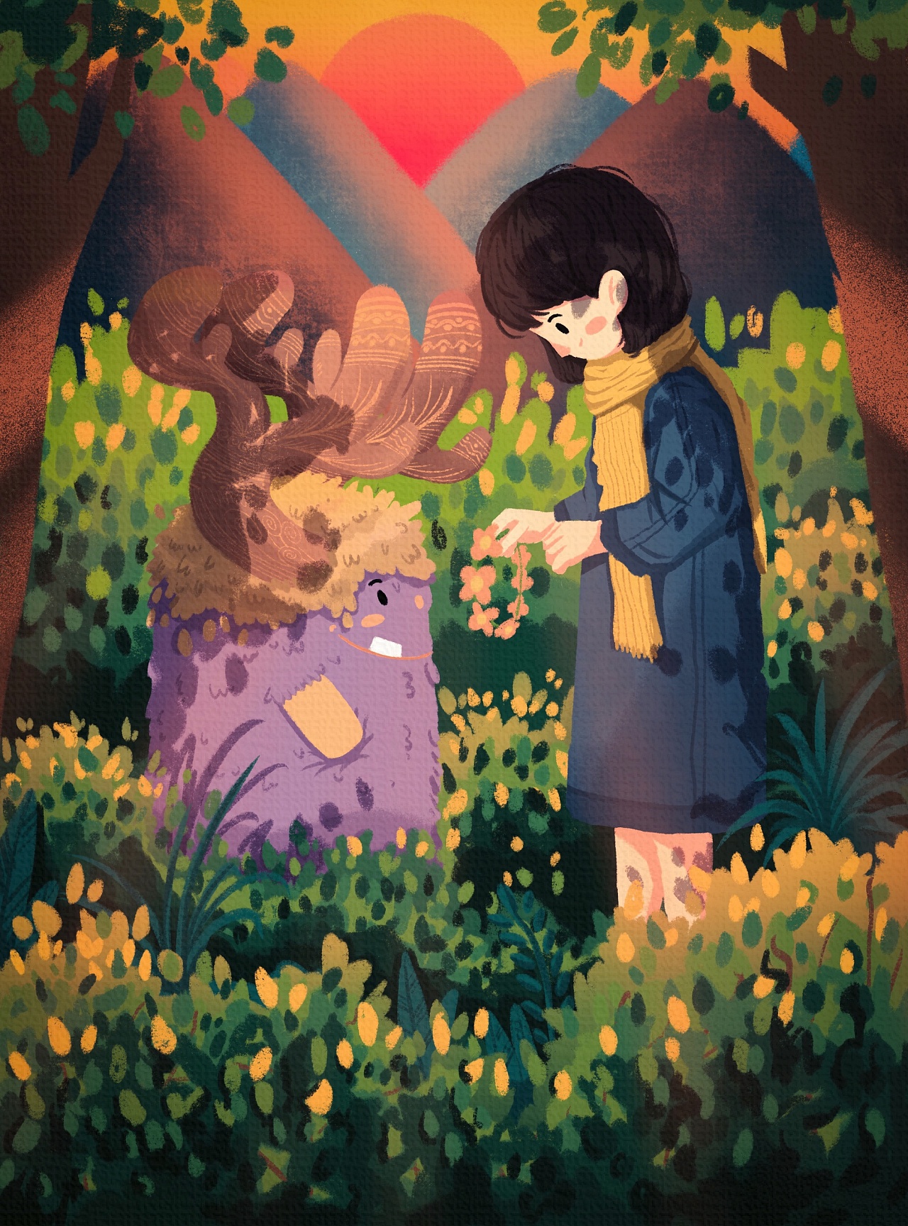 童年记忆|插画|商业插画|大脑荷载 - 原创作品 - 站酷 (zcool)