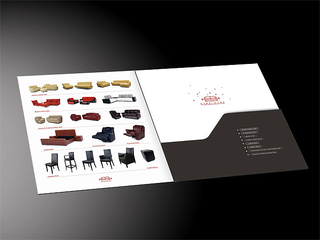 家具宣传页及产品折页