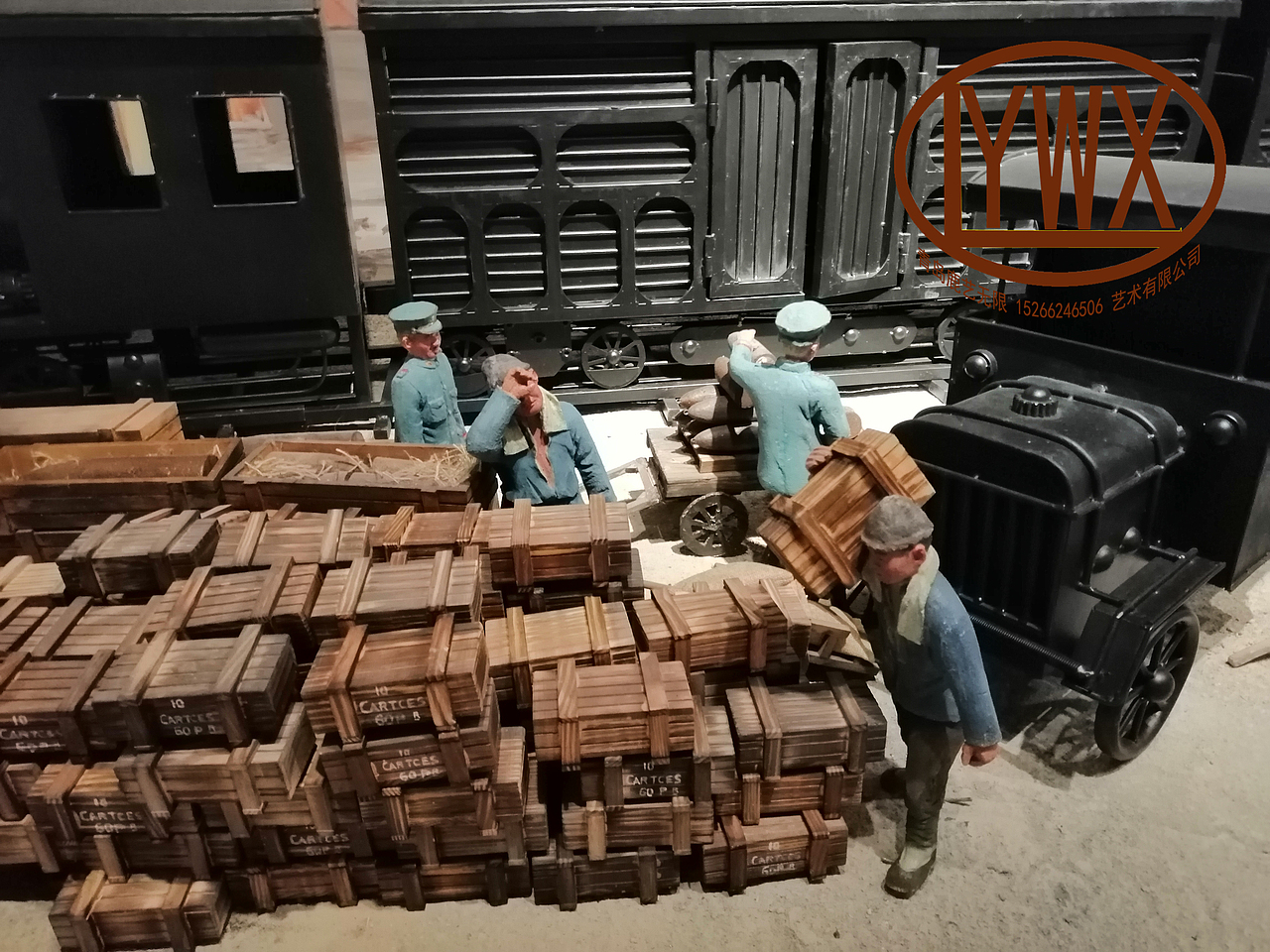 一战华工纪念馆造景创作