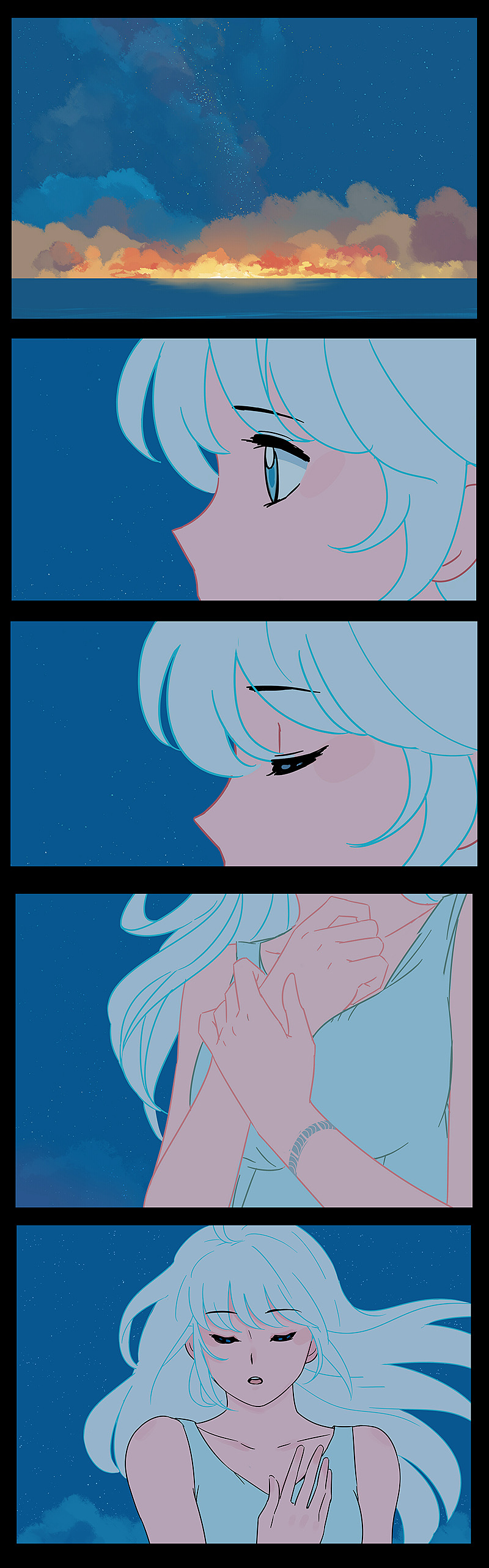 blue star（图ZMTEzMTMwNTA4） - 绘本 - 站酷设计师邦乔彦原创素材 - 站酷ZCOOL