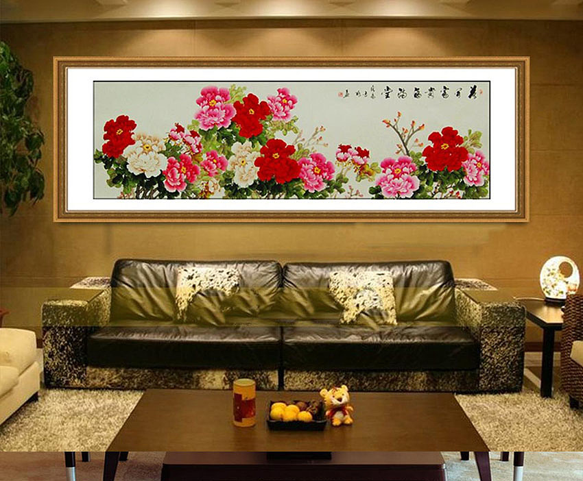 广西南宁文化墙彩绘 墙绘壁画装饰画油画定制