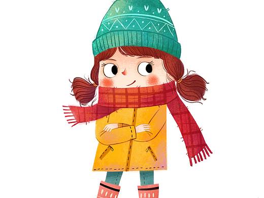 儿插人物上色（个人主页-ZNTU1NjkxNzI=） - 儿童插画 - 站酷设计师桐影含伤原创素材 - 站酷ZCOOL