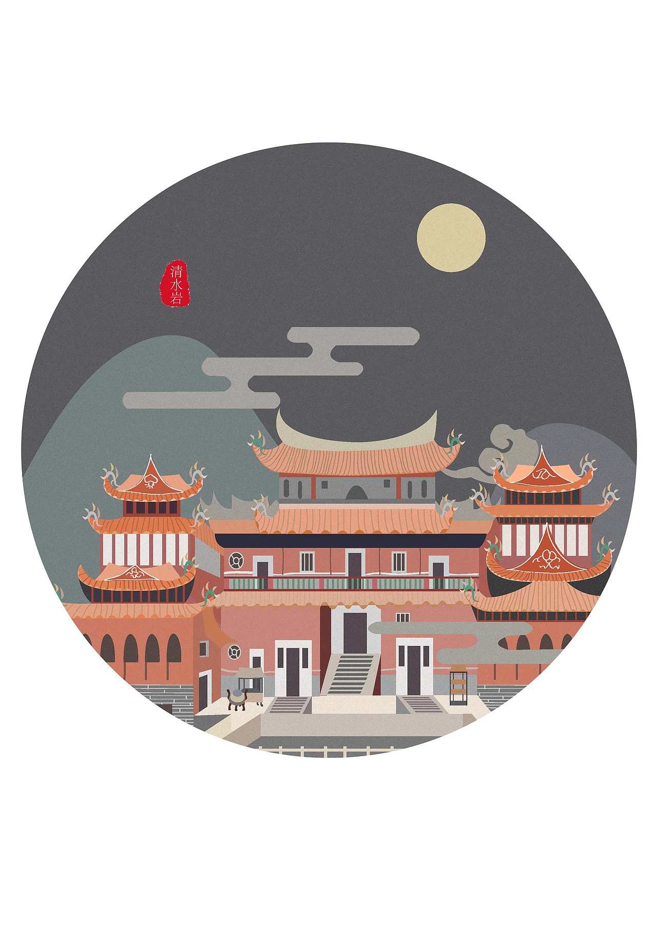 闽南30景（图ZMTU2NjQxMDI0） - 海报 - 站酷设计师五七吾七原创素材 - 站酷ZCOOL