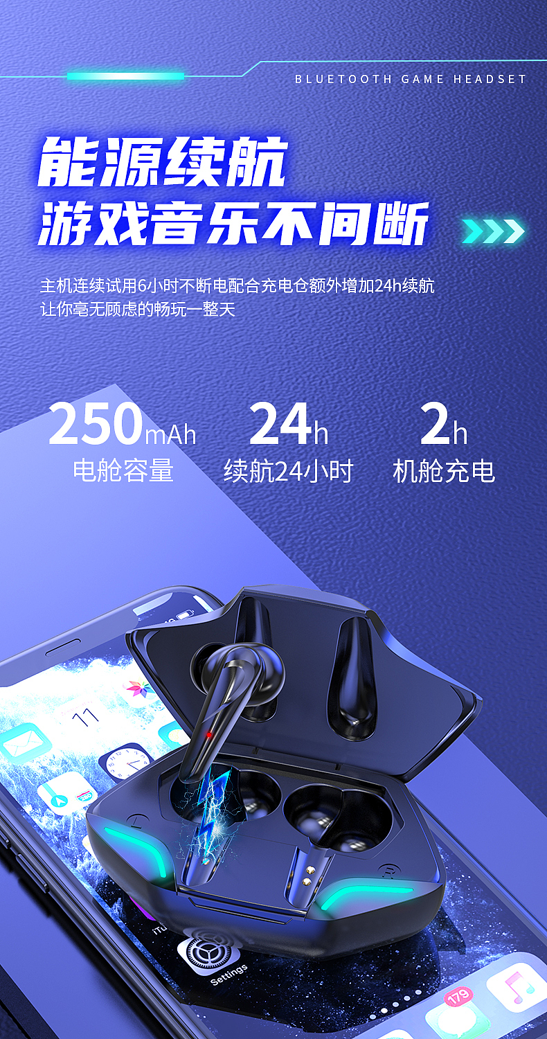 游戏蓝牙耳机 详情（图ZMjYzMDY5NjQw） - 电商 - 站酷设计师酷酷小狼K原创素材 - 站酷ZCOOL