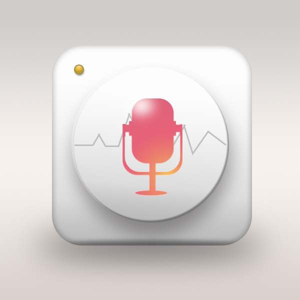 录音机图标
