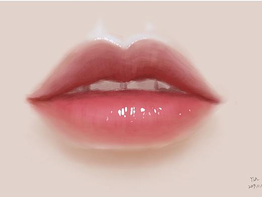 临摹-唇
