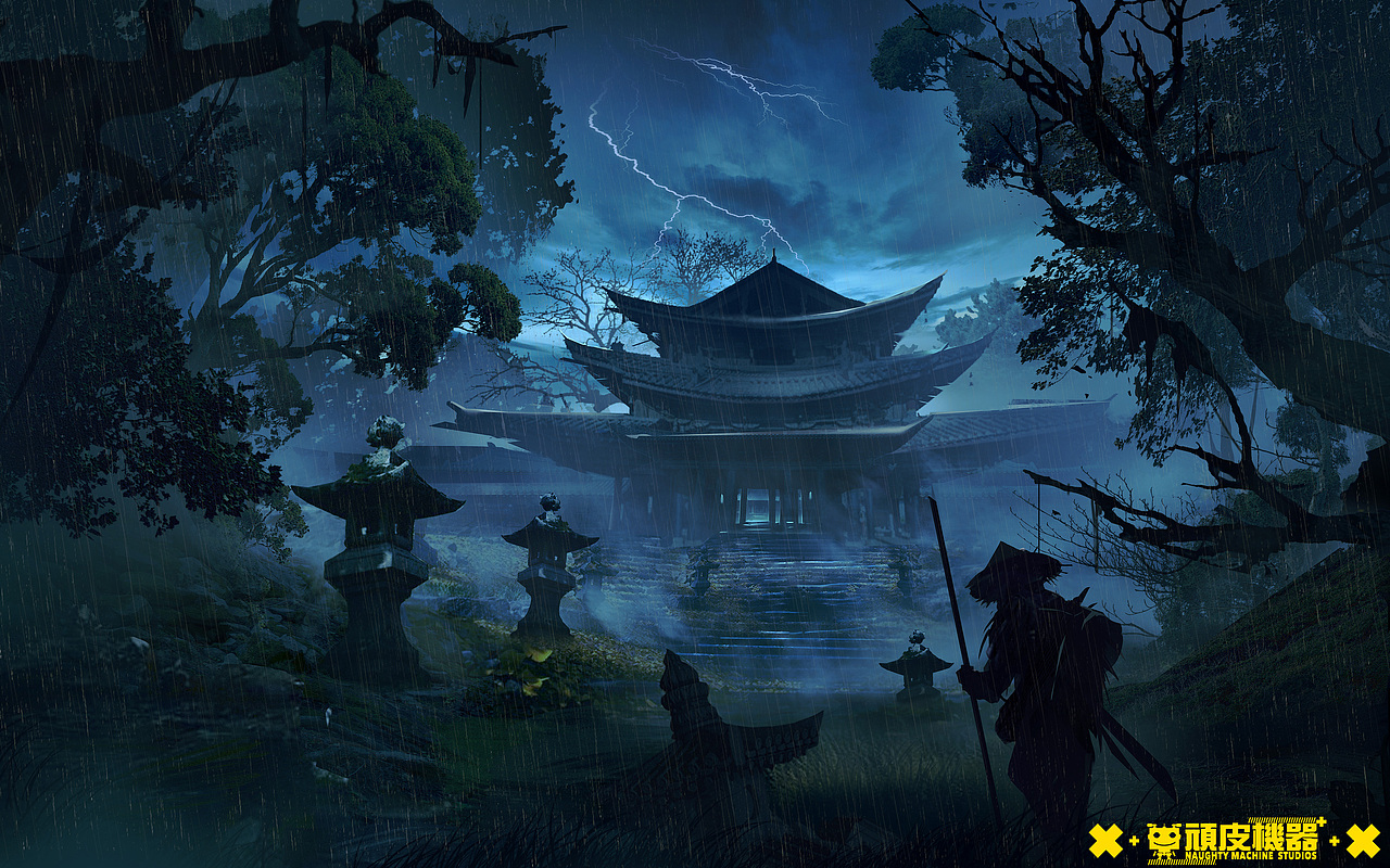 古風(fēng)練習(xí)（圖ZMzIwMDA5ODY0） - 概念設(shè)定 - 站酷設(shè)計師頑皮機器CG工作室原創(chuàng)素材 - 站酷ZCOOL