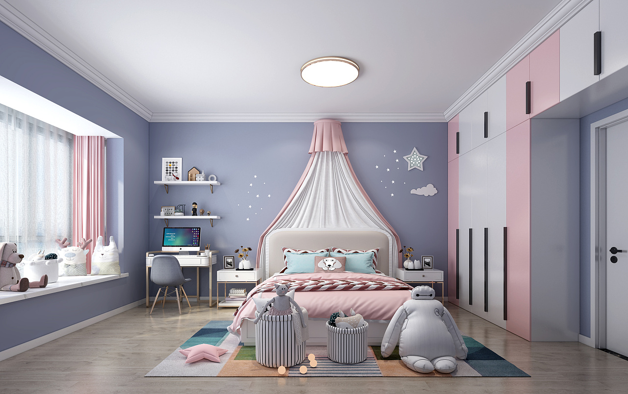 儿童房|空间|家装设计|徐糯1 - 原创作品 - 站酷 (zcool)