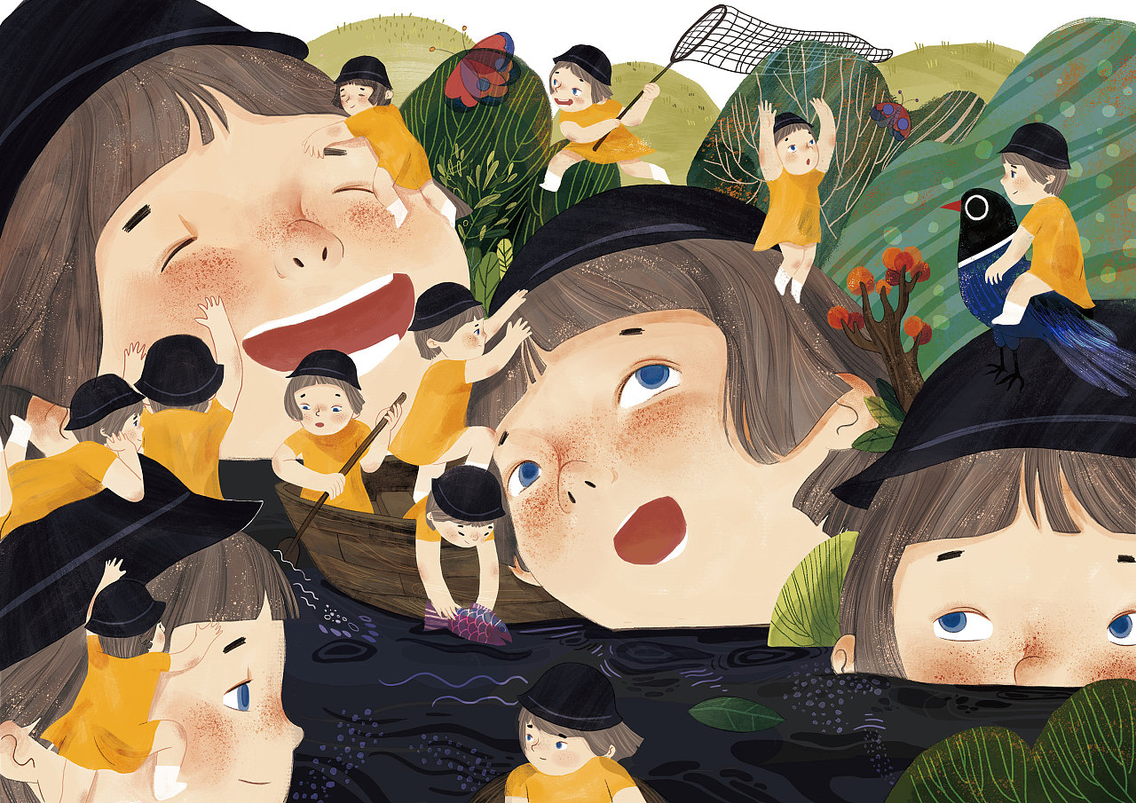 长大|插画|创作习作|没嘴的刺猬 - 原创作品 - 站酷 (zcool)