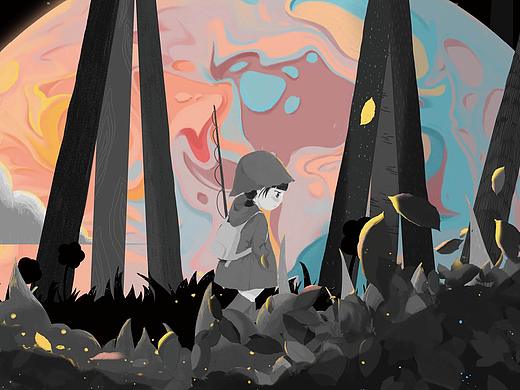 #2021青春答卷#《月亮为什么不掉下来》