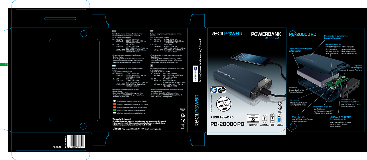 一系列电子产品包装