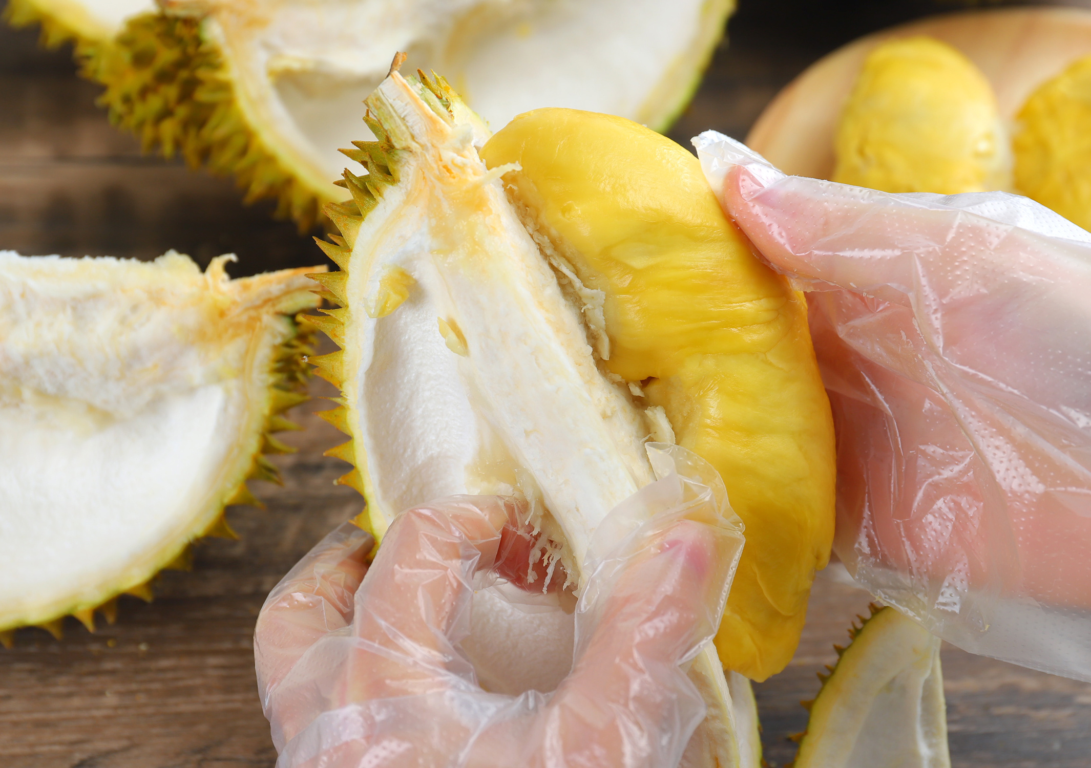 水果拍摄—泰国甲仑榴莲