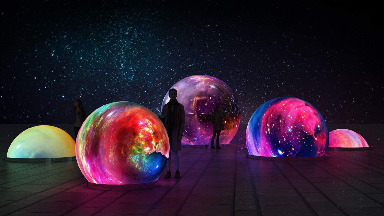 商业街灯光美陈