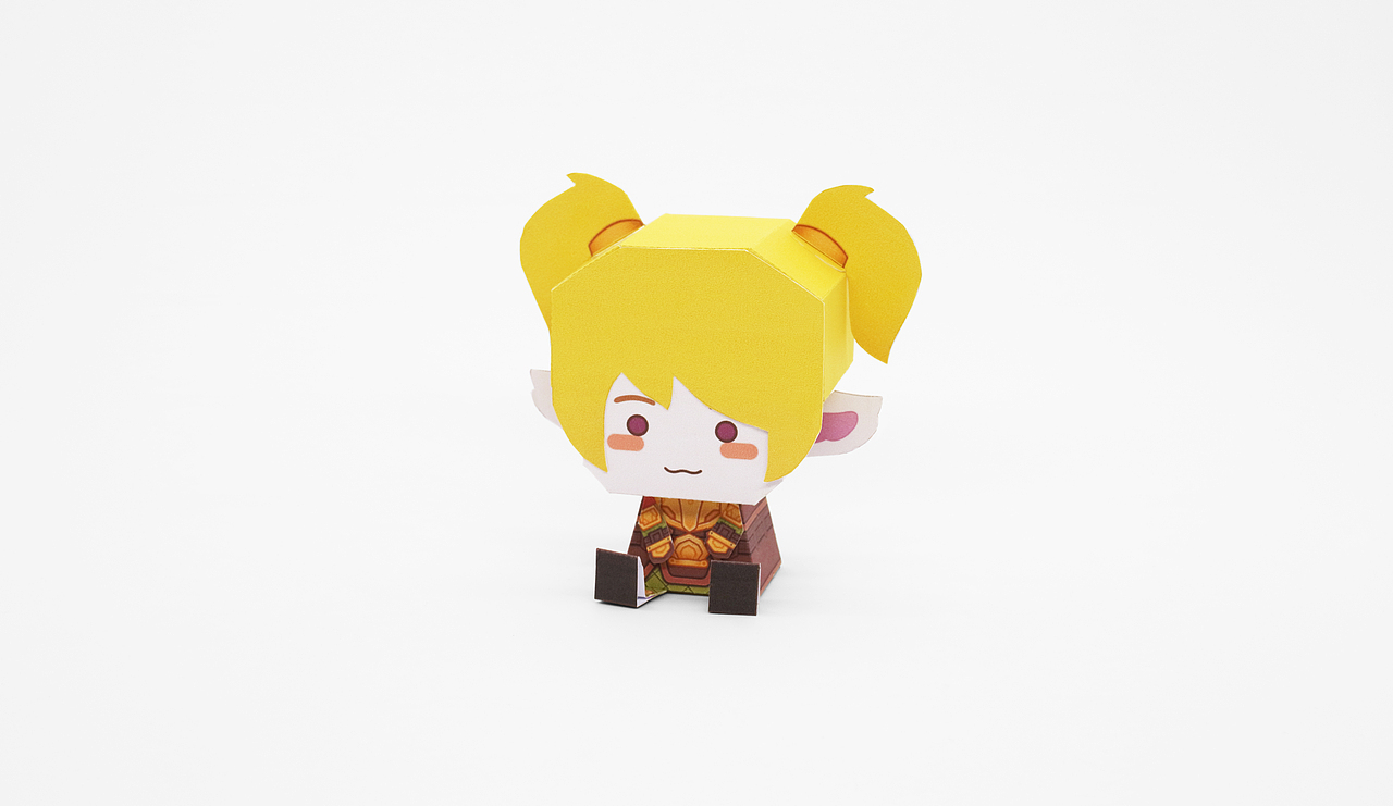 英雄联盟_约德尔人_纸模型设计（图ZMTc1MDU5Mjc2） - 其他手工艺 - 站酷设计师纸模设计师JENTC原创素材 - 站酷ZCOOL