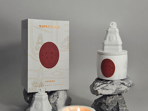 日晷香薰蜡烛-清华大学艺术博物馆文创产品