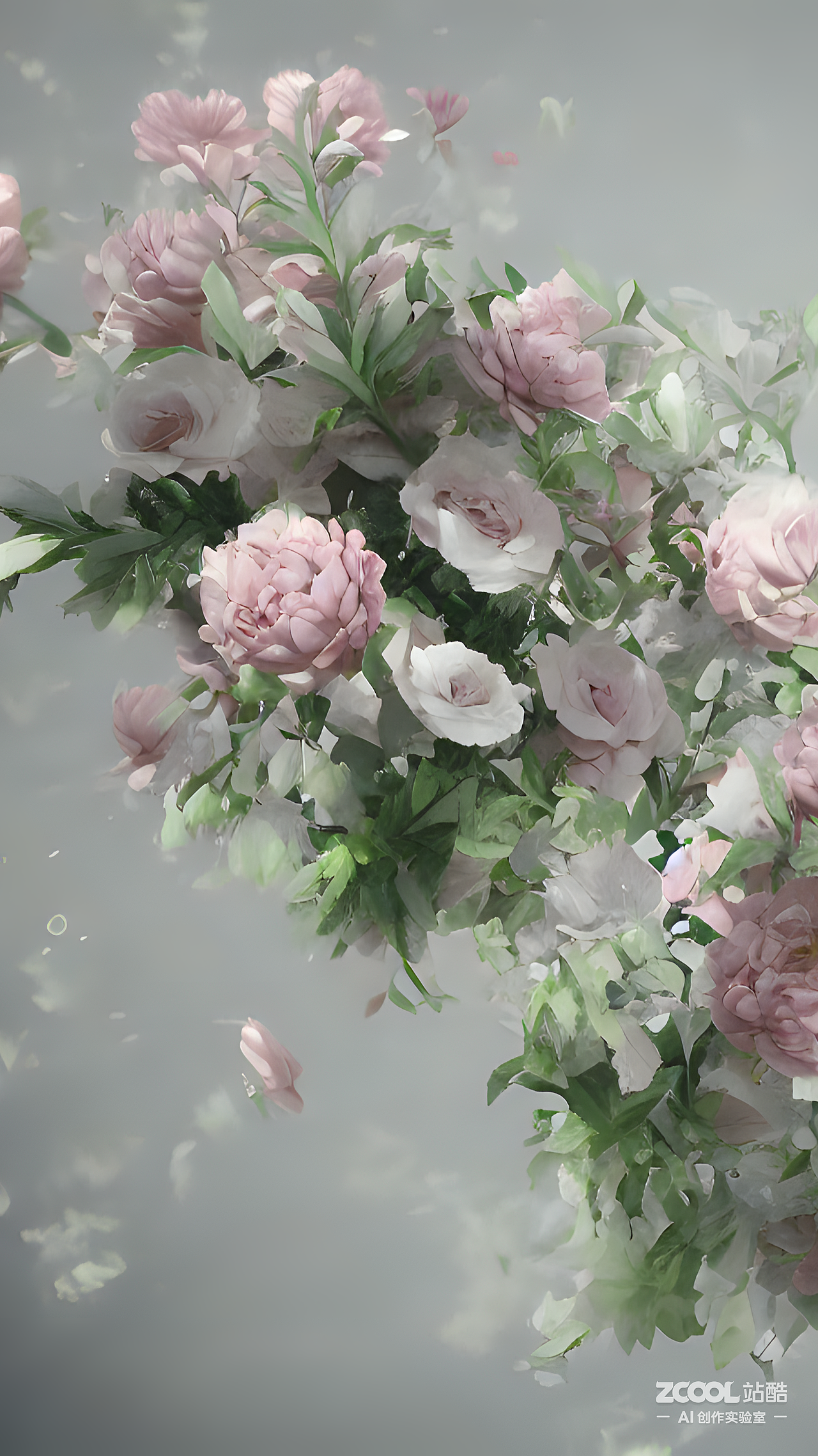#AI创作实验室#梦境花园