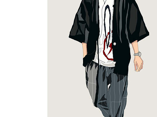 好好走路（个人主页-ZNTYyMzU2NTI=） - 商业插画 - 站酷设计师六芒星Y原创素材 - 站酷ZCOOL