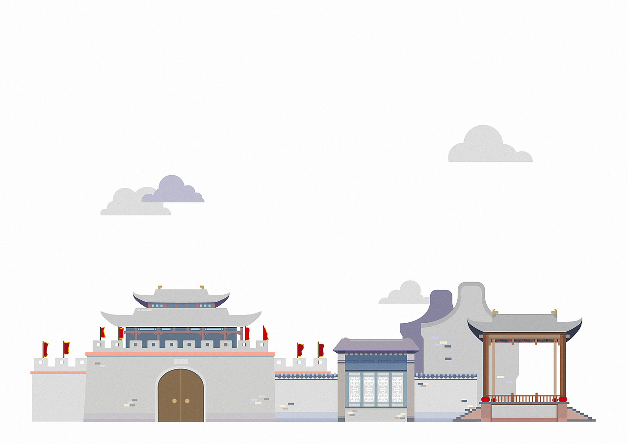 当古建筑遇上设计师（一）（图ZNjk3NzMwMTI=） - 图案 - 站酷设计师MR_ZEPHYR原创素材 - 站酷ZCOOL