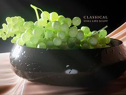 C4D静物渲染—葡萄