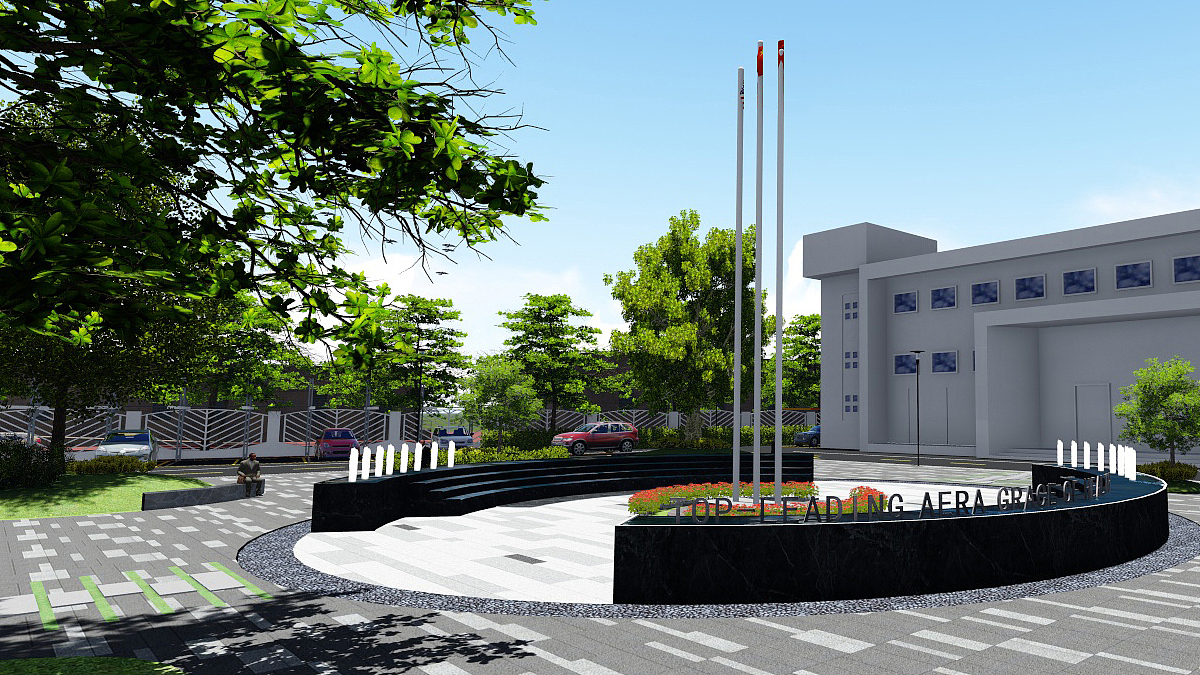 泰恩康医药股份-产业园区规划设计景观设计（图ZMjE1NTIxOTQ4） - 景观设计 - 站酷设计师愉悦创意原创素材 - 站酷ZCOOL