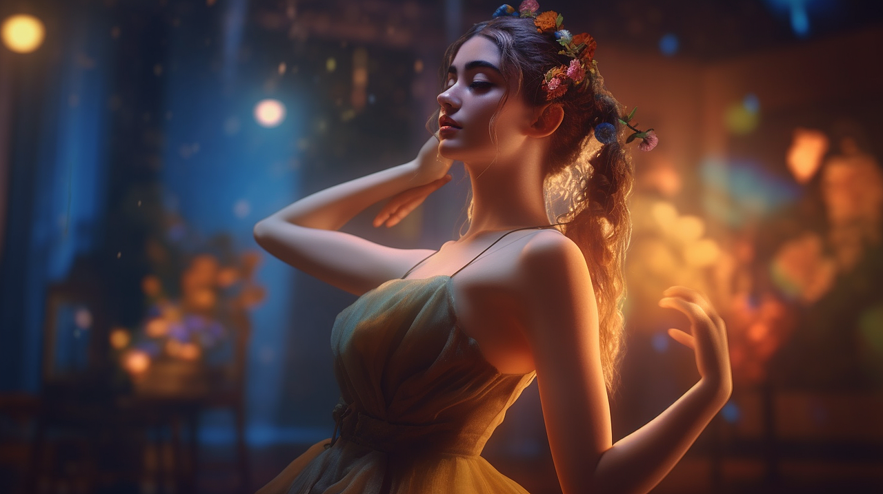 森林仙女,精灵少女