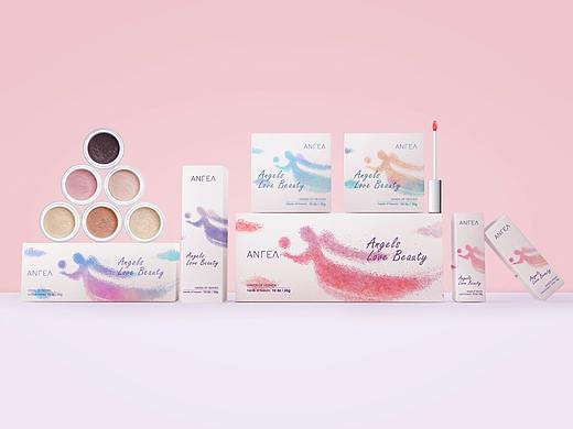 彩妆包装设计 化妆品包装设计 紫安钰