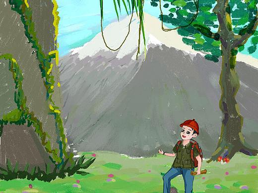 小探險(xiǎn)家（個(gè)人主頁-ZNTQ2NTgxOTY=） - 兒童插畫 - 站酷設(shè)計(jì)師大自然學(xué)徒原創(chuàng)素材 - 站酷ZCOOL