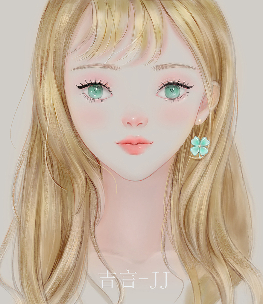 头像练习（图ZMjUyMjkwMTg4） - 创作习作 - 站酷设计师芷白姜原创素材 - 站酷ZCOOL