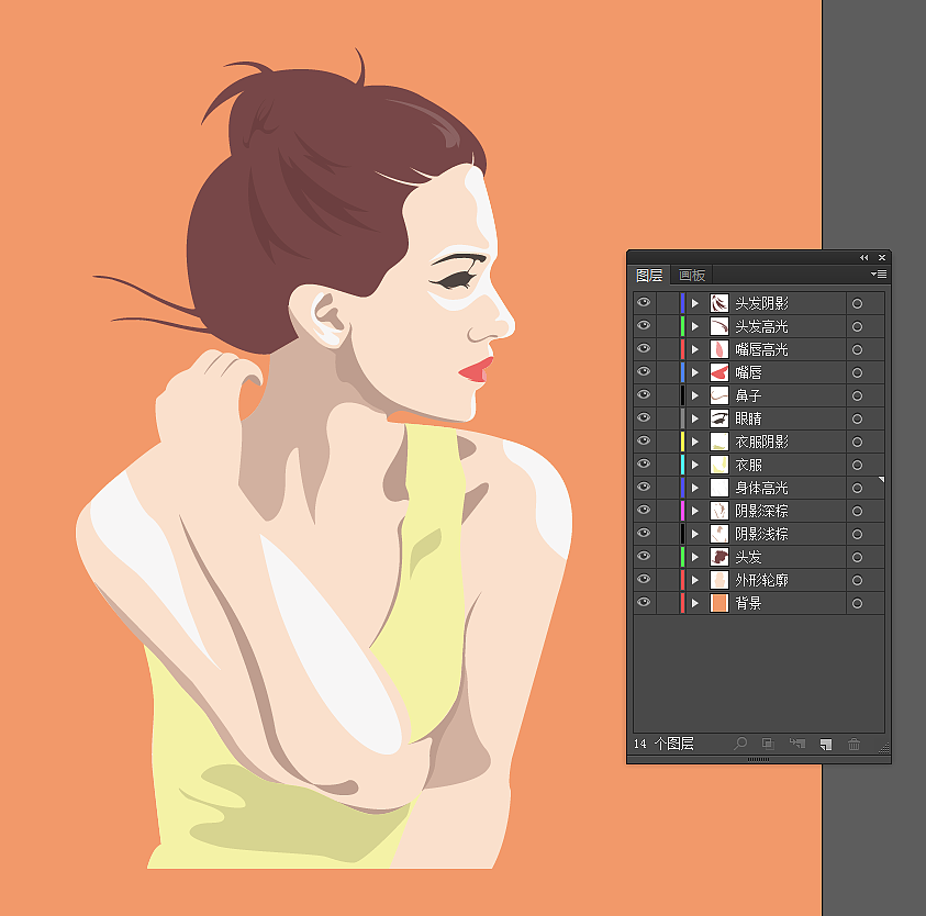 临摹练习（图ZMTE2NDI1MjIw） - 创作习作 - 站酷设计师zhanku186原创素材 - 站酷ZCOOL