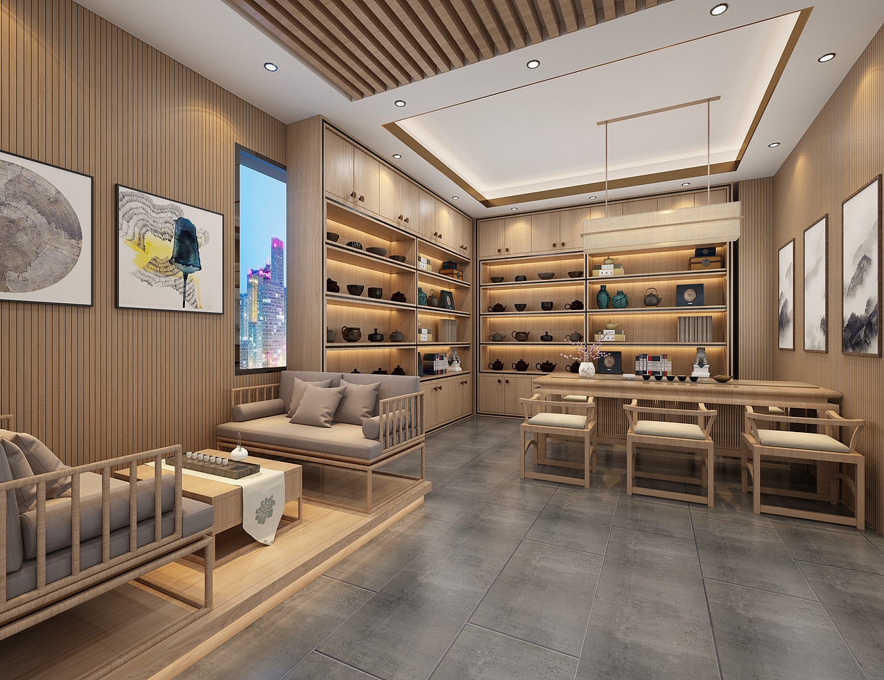 中医文化展厅5层