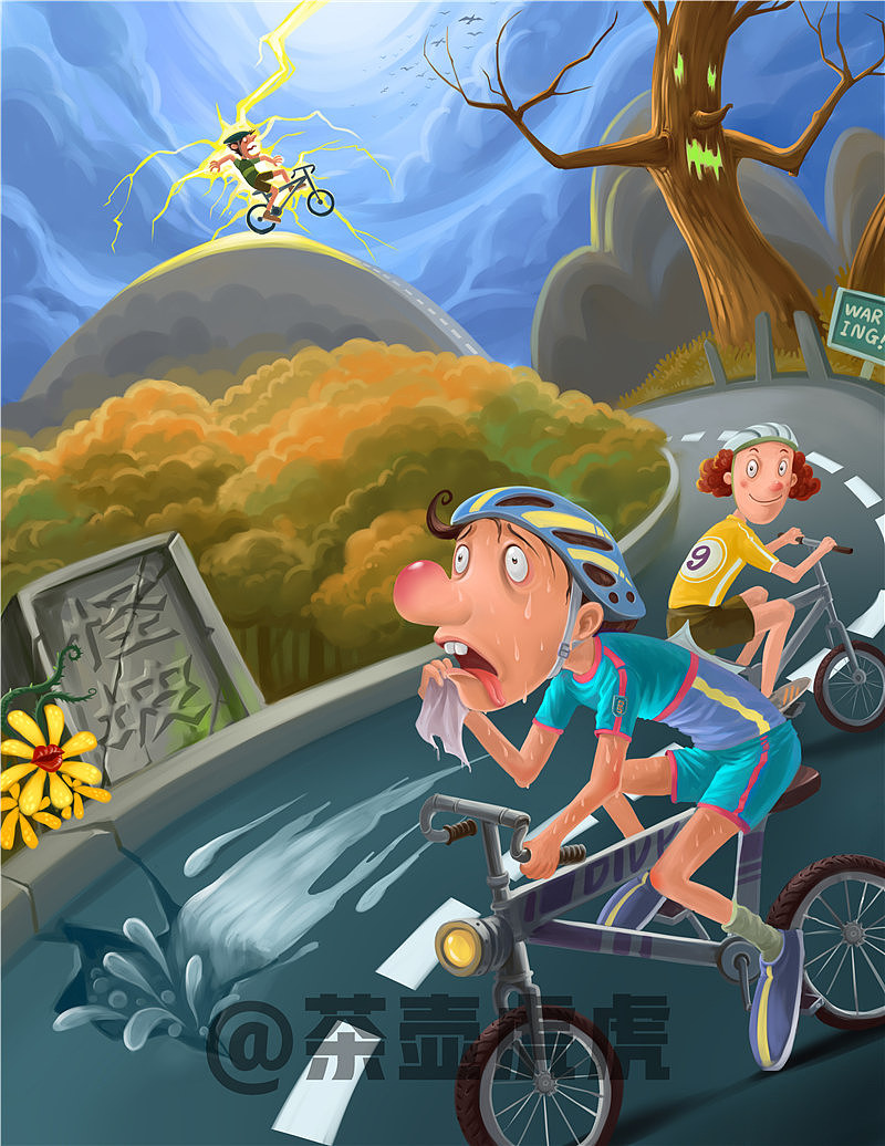 商业儿童插画封面（图ZMTEyNjYzODgw） - 商业插画 - 站酷设计师茶茶茶虎原创素材 - 站酷ZCOOL